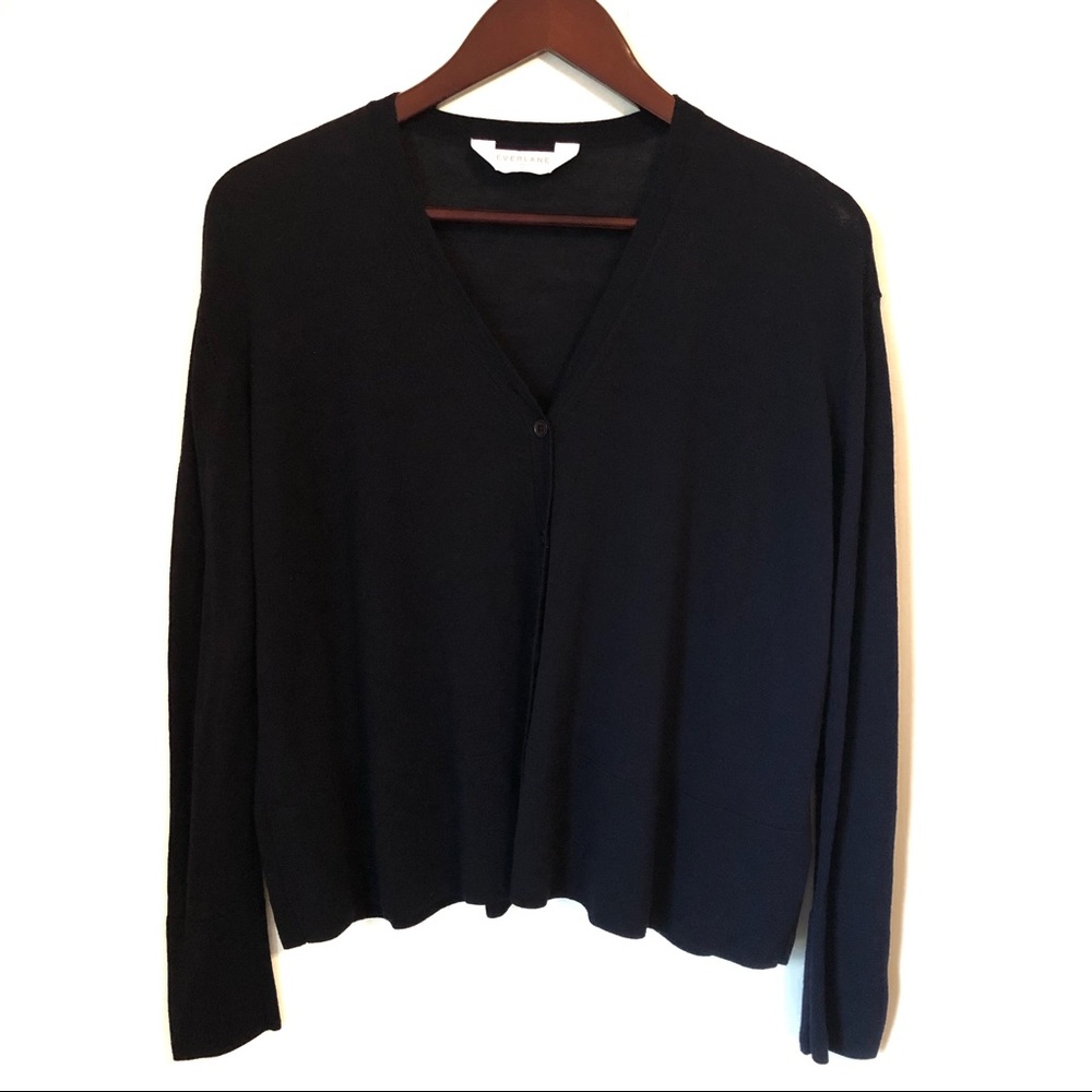 Everlane The Luxe Wool Square Cardigan